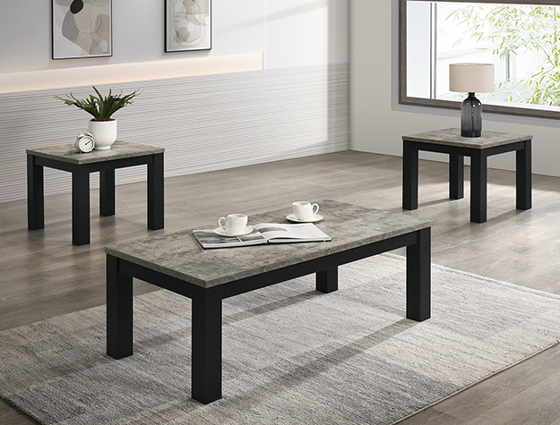Theo - 3 Piece Cocktail Set - Concrete Image