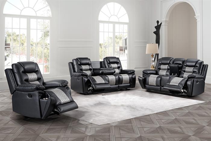 Nikko Reclining Living Room Set Image