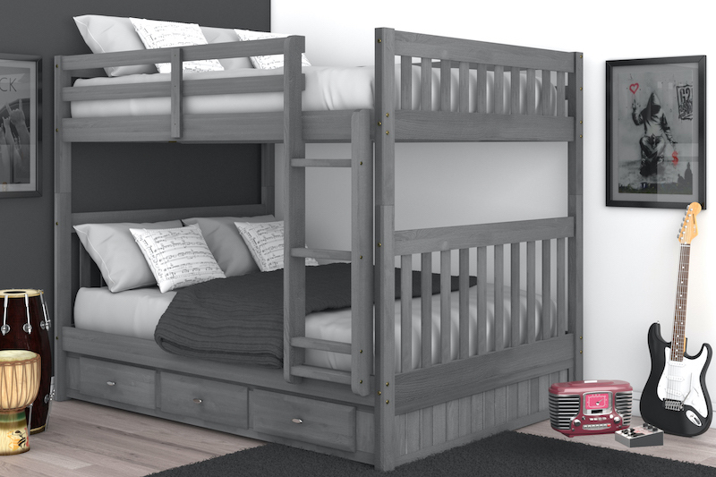 83215 CHARCOAL F-F BUNKBED Image