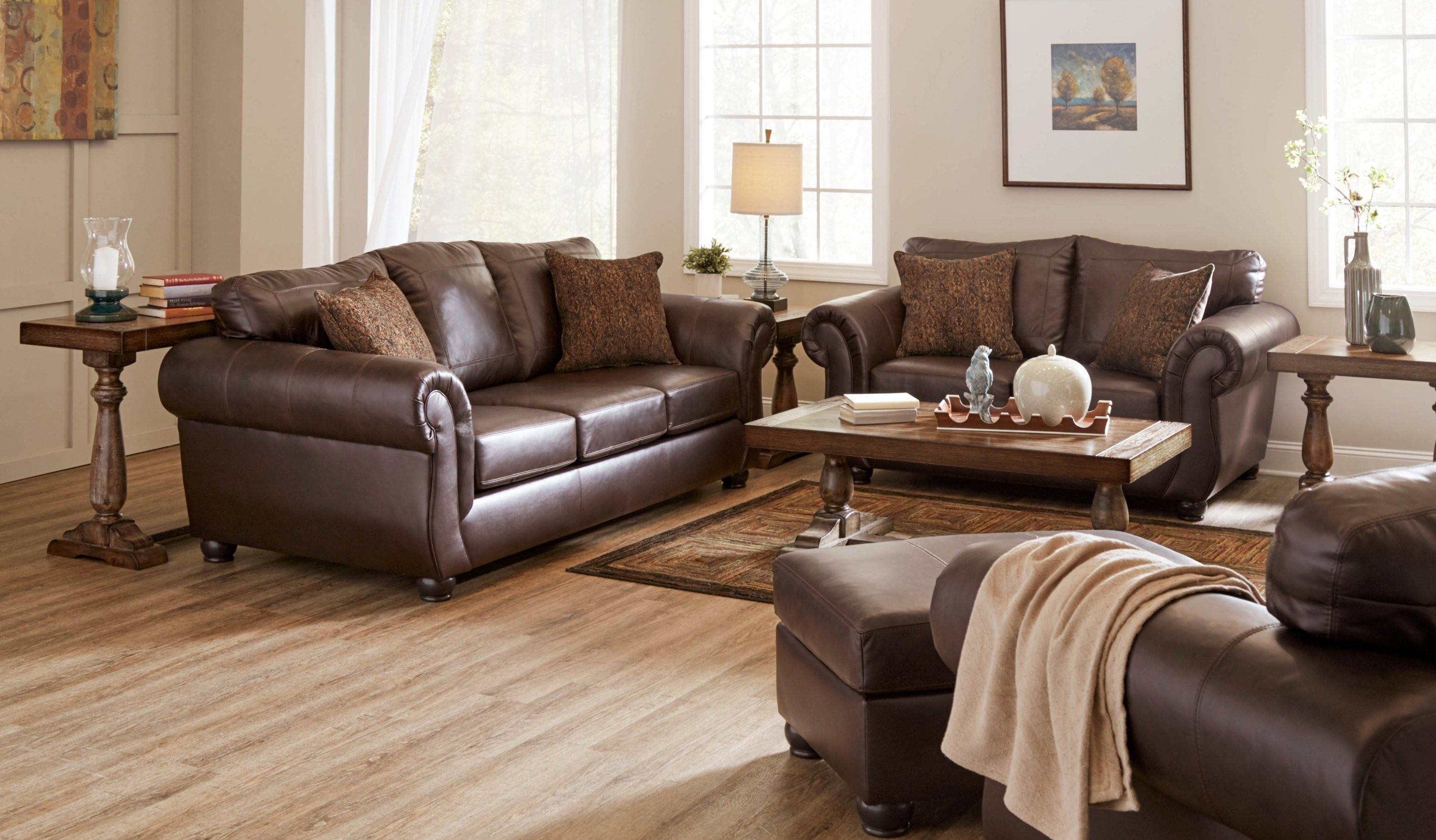 8059 Davenport Walnut Sofa/Love Image