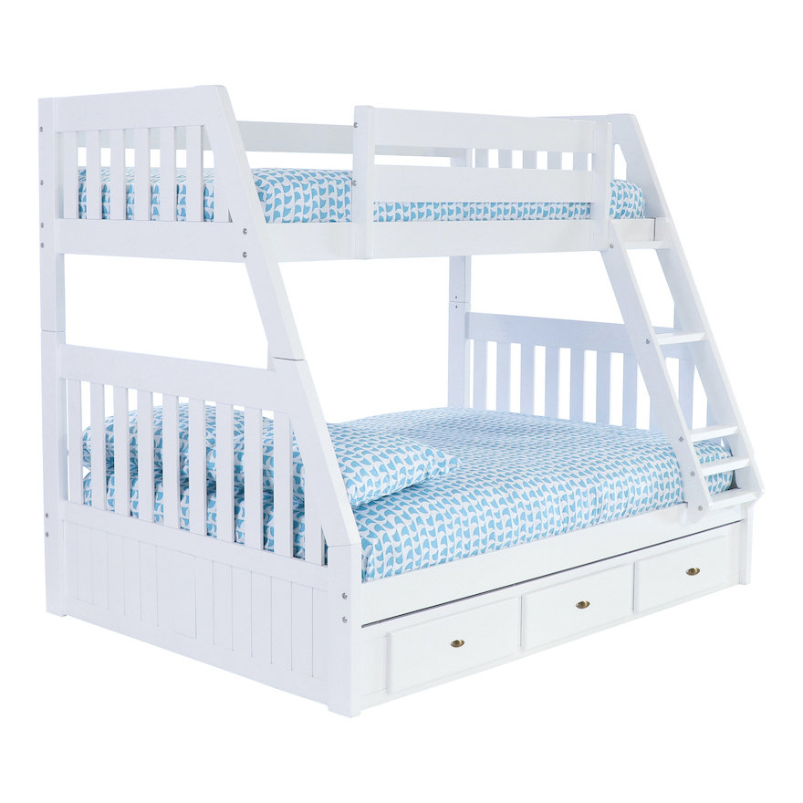 0219 WHITE T-F BUNKBED Image