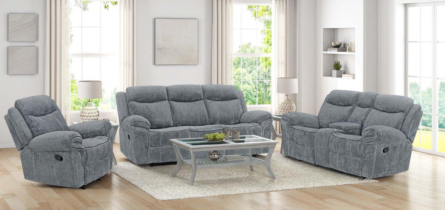 NASHVILLE PLATINUM RECLINING SOFA SET Image