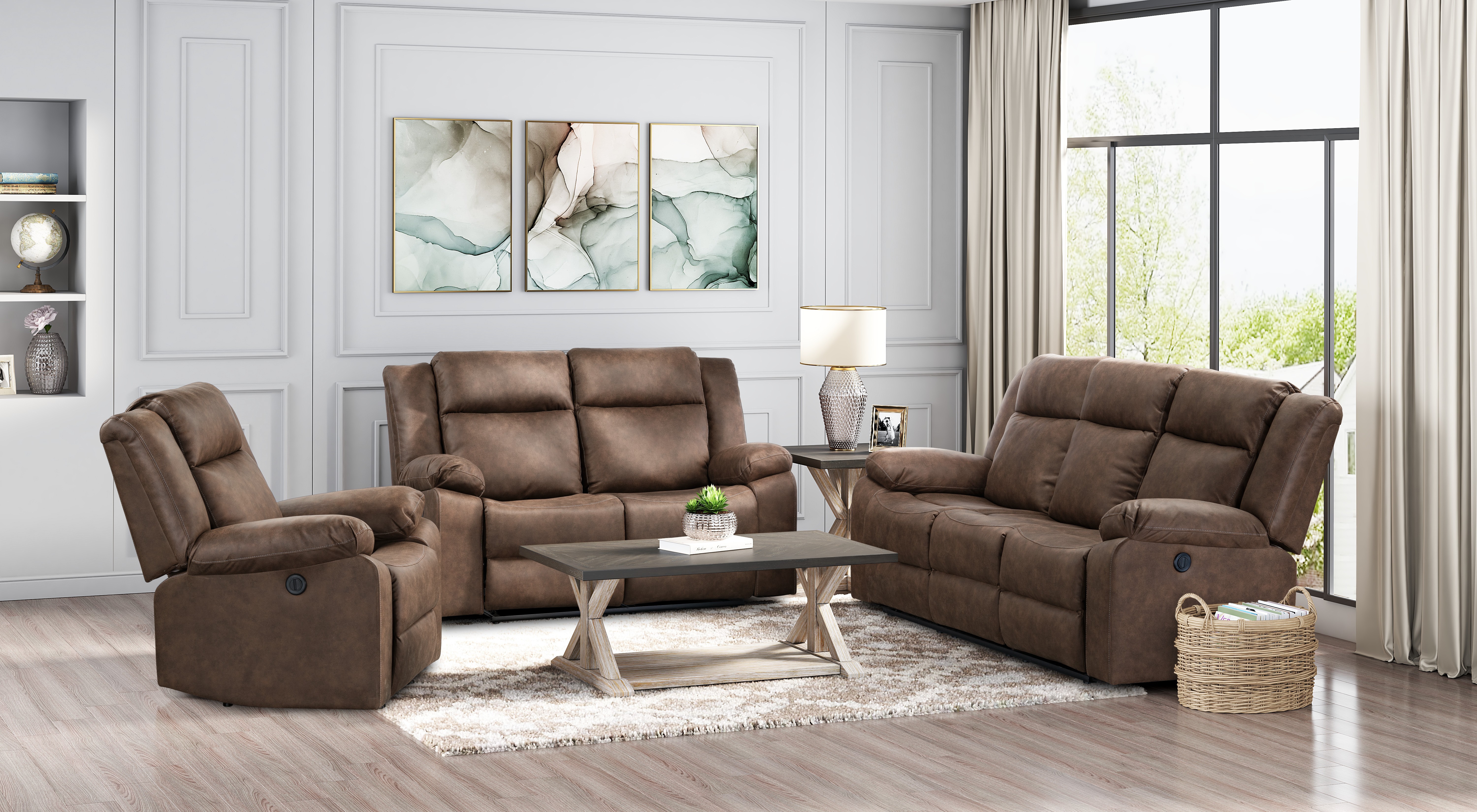RIVERBANK POWER RECLINING SET Image