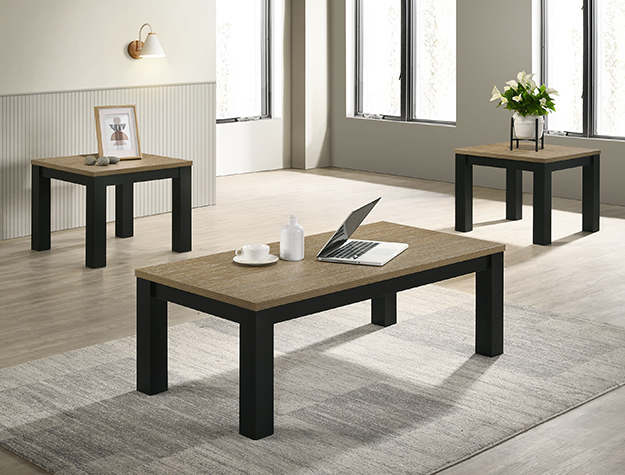 Theo - 3 Piece Cocktail Set - Natural Image