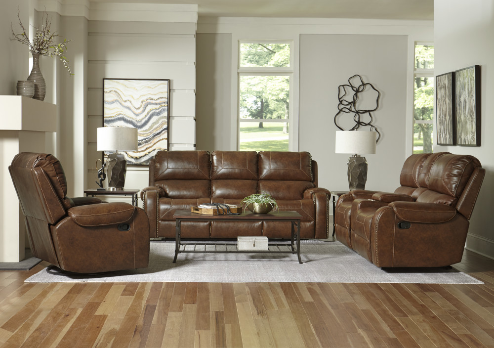 WINSLOW BROWN SOFA SET Image